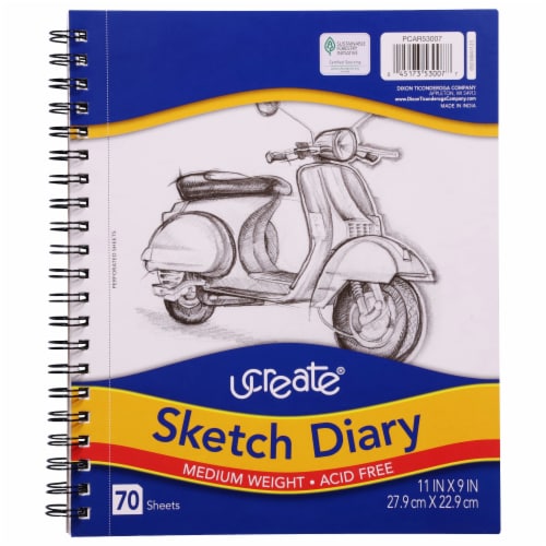 Ucreate™ Sketch Diary Perspective: front
