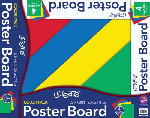Ucreate Poster Board - 4 Pack Perspective: front