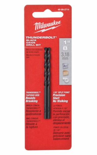 Milwaukee black 2025 oxide drill bits