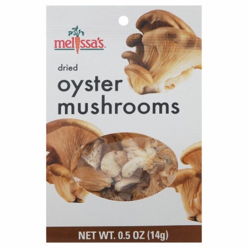 Melissa's Daily Goodness Oyster Dried Mushrooms Perspective: front