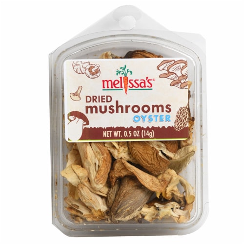 Melissa's Dried Mushrooms Oyster Tub Perspective: front