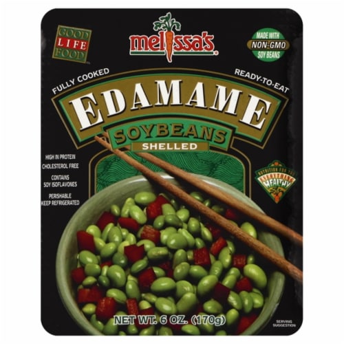 Melissa's® Edamame Shelled Soybeans Perspective: front
