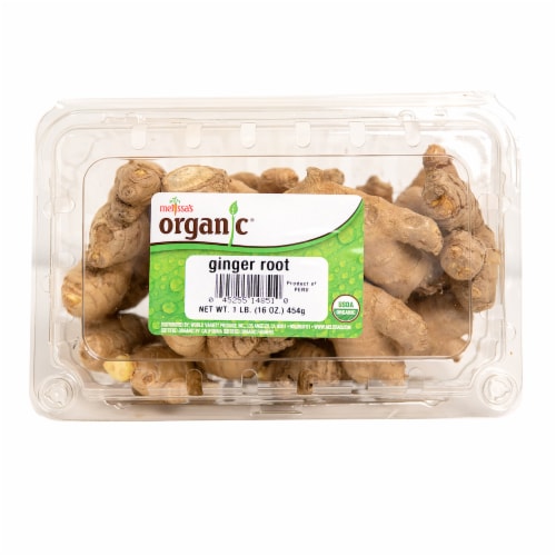 Melissa's Organic Ginger Root Perspective: front