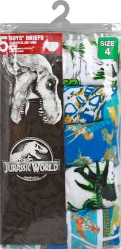 Jurassic World Boys Briefs Size 4 Perspective: front