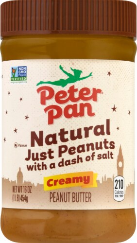 Peter Pan Natural Creamy Peanut Butter Perspective: front