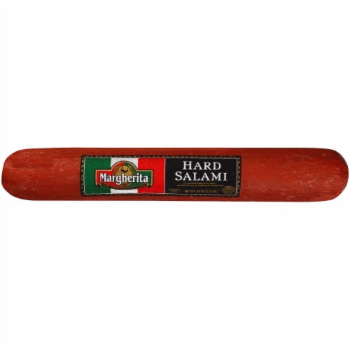 Margherita Hard Salami Perspective: front