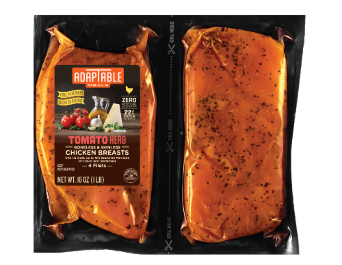 AdapTable Meals Fresh Chicken Herb Breast Perspective: front