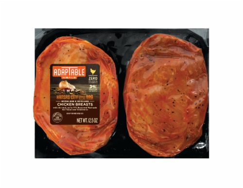 AdapTable Meals Kansas City Style BBQ Chicken Breast Filets Perspective: front