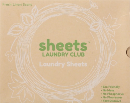 Sheets Laundry Club Fresh Linen Laundry Sheets Perspective: front