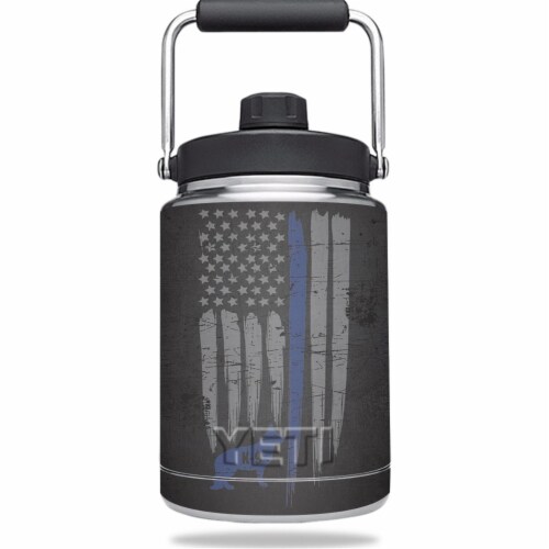 MightySkins YERAMJUG-Thin Blue Line K9 Skin for Yeti Rambler Half