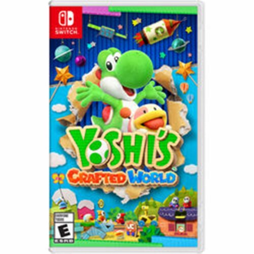 Yoshi's Crafted World™ (Nintendo Switch) Perspective: front