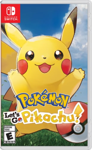 Pokemon Let's Go Pikachu! (Nintendo Switch) Perspective: front