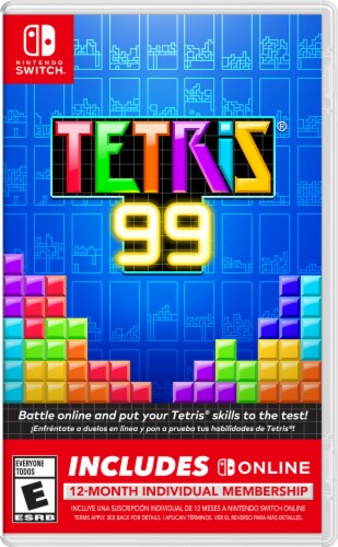Tetris 99 (Switch) Perspective: front