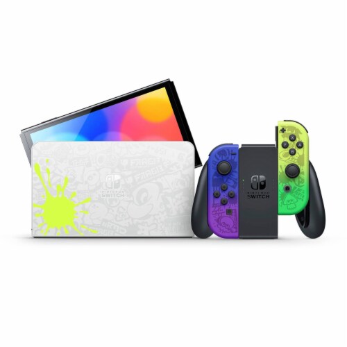 Nintendo Switch OLED Model - Splatoon 3 Special Edition Perspective: front