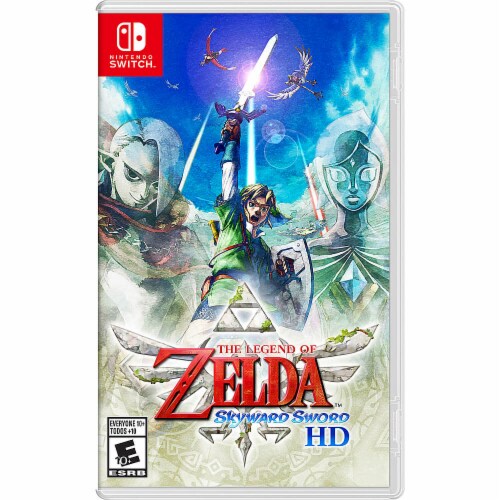 Nintendo ZLDSKYWRDNSW The Legend of Zelda: Skyward Sword HD - Switch Lite, Switch Perspective: front