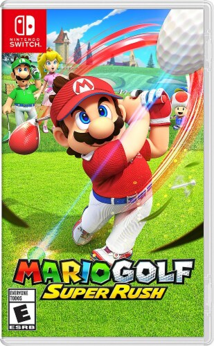 Mario Golf Super Rush (Nintendo Switch) Perspective: front