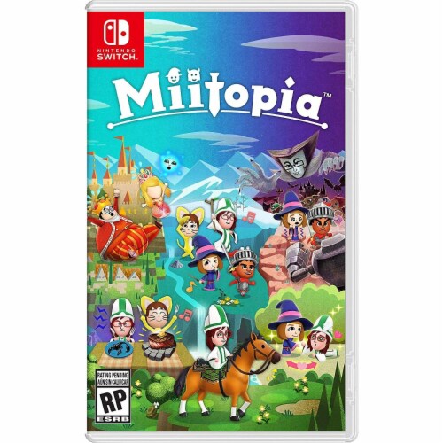 Miitopia (Nintendo Switch) Perspective: front