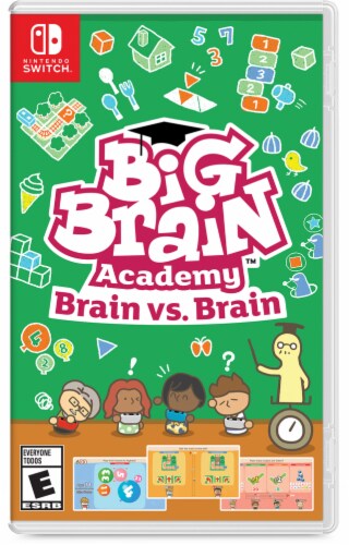 Nintendo Big Brain Academy (switch) Perspective: front