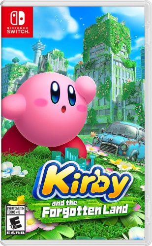 Nintendo Switch Kirby and the Forgotten Land Video Game Perspective: front