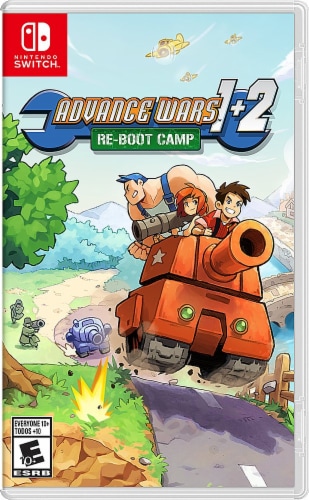 Nintendo Switch Advance Wars 1-2 Re-Boot Camp Video Game Perspective: front