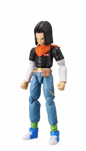 Bandai Dragon Ball Super Dragon Stars Series Android 17 Action Figure Perspective: front