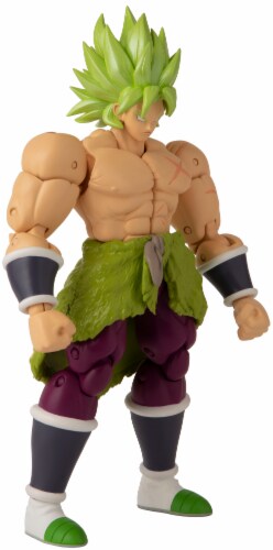 Bandai Dragon Ball Stars Super Saiyan Broly Action Figure Perspective: front