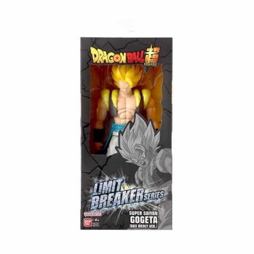 Bandai Dragon Ball Super Limit Breaker SS Gogeta Broly Version Figure Perspective: front