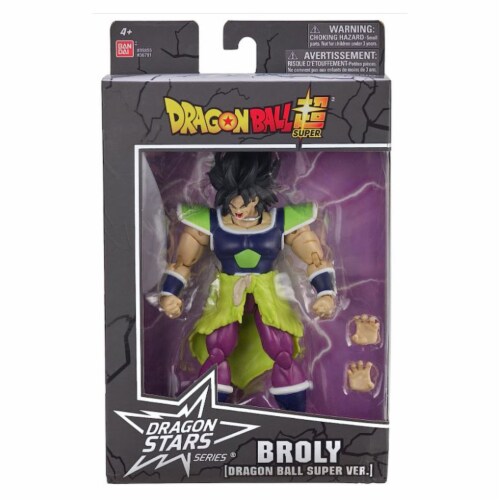 Dragonball Super Dragon Stars Broly Action Figure 1 ct Harris Teeter