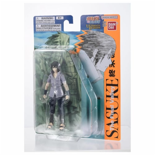 Bandai Naruto Shippuden Ultimate Legends Sasuke The Final Valley 5 Inch Action Figure Perspective: front