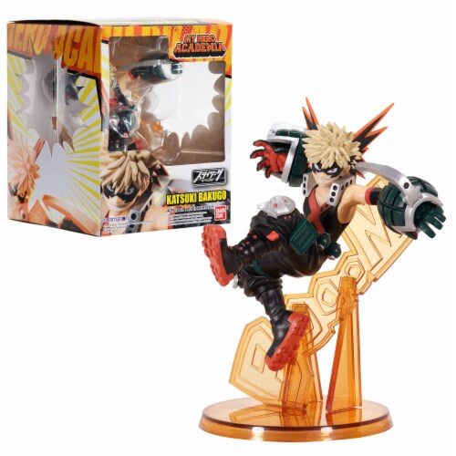 Bandai My Hero Academia Katsuki Bakugo Styling Figure Perspective: front