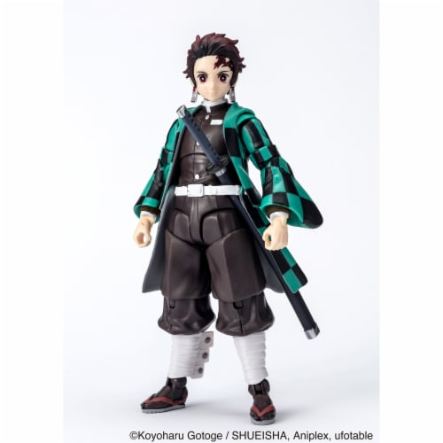 Bandai Demon Slayer Ultimate Heroes - Tanjiro Kamado Action Figure Perspective: front