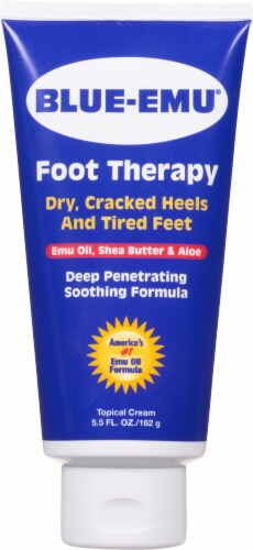 Blue-Emu® Dry Cracked Heels and Tired Feet Foot Therapy, 5.5 fl oz - Fry's  Food Stores