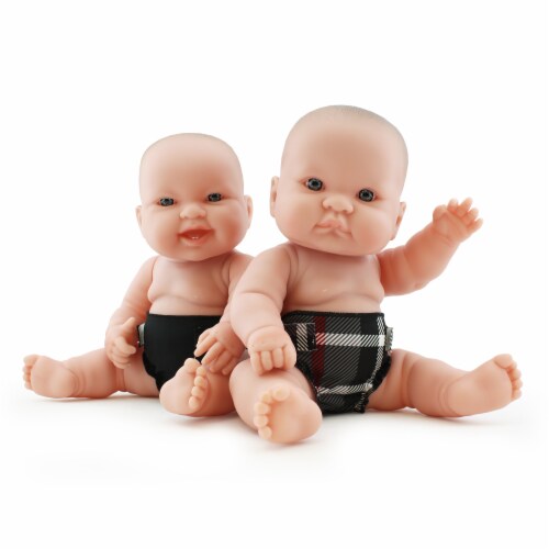 Kanga Care Rumparooz Doll Diaper Set - Dexter & Phantom Perspective: front
