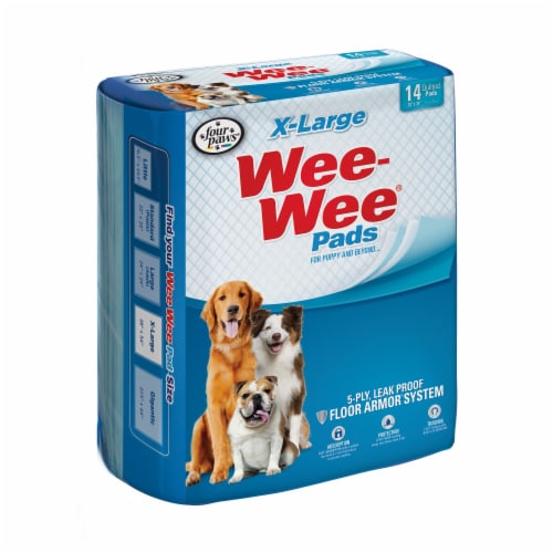 Four Paws X-Large Wee-Wee Pads Perspective: front
