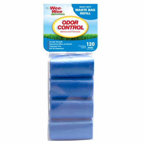Four Paws Wee Wee Outdoor Odor Control Waste Bags Perspective: front