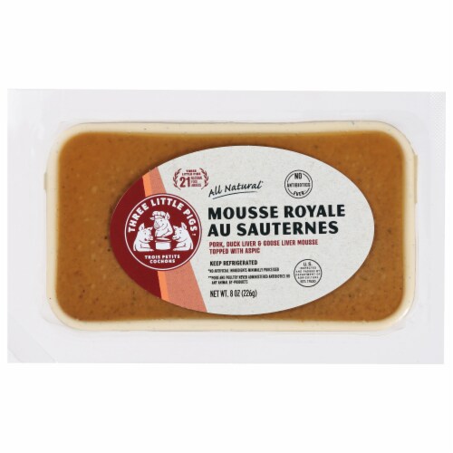 Trois Petits Cochons™ Royale au Sauternes Mousse Perspective: front