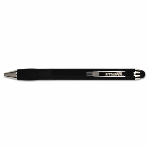 Zebra 1.0mm Retractable Stylus/Pen - Black Perspective: front