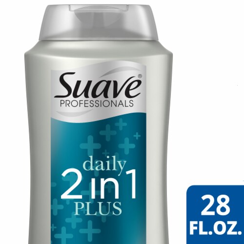 Suave® Professionals Daily 2 in 1 Plus Shampoo & Conditioner Perspective: front