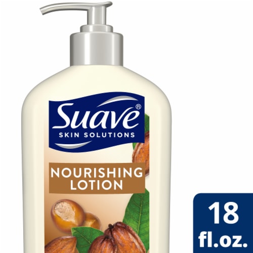 Suave Solutions Cocoa Butter & Shea Body Lotion, 18 oz - Fry's Food Stores