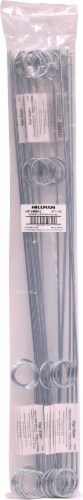 Hillman Aluminum Pigtail Sign Stake Perspective: front