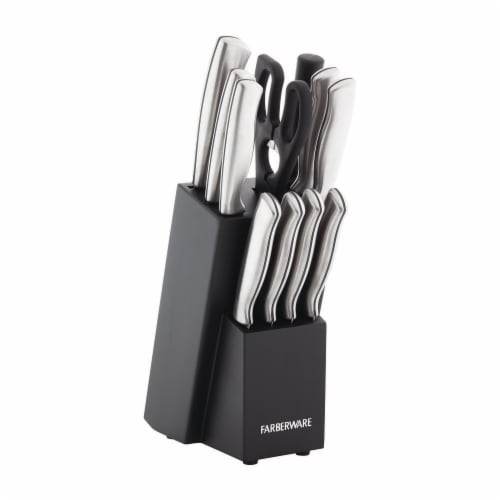 Farberware Stamped Stainless Steel Cutlery Set Perspective: front