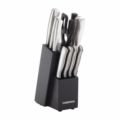 Farberware Stamped Stainless Steel Cutlery Set Perspective: front