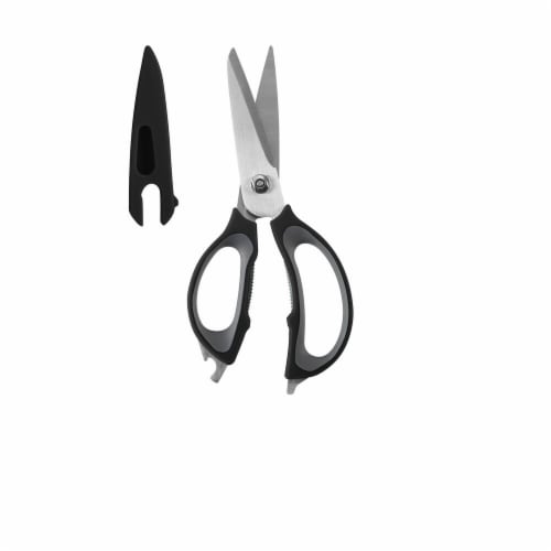 Farberware Ultimate Kitchen Shears - Grey/Black Perspective: front