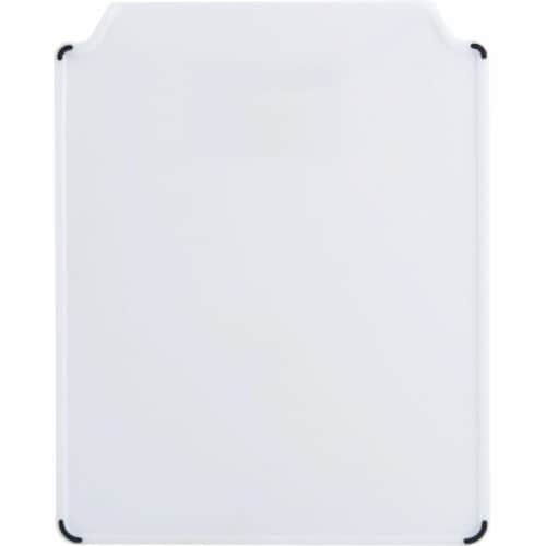 Farberware 11 x 14 in. White Plastic Cutting Board Perspective: front