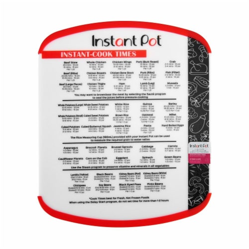 Instant Pot® Cook Times Board - Red, 1 ct - King Soopers