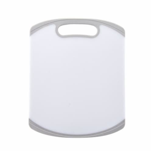 Allrecipes Cutting Board - White/Gray Perspective: front
