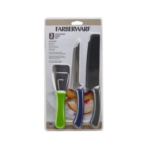 Farberware Vegetable Knife Set Perspective: front