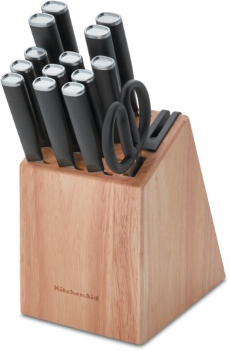 KitchenAid® Professional Acacia Knife Block, Set of 7