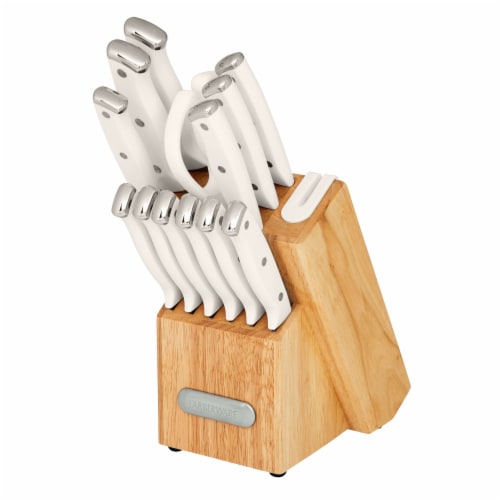 Farberware Edgekeeper 14 Piece Cutlery Set Perspective: front