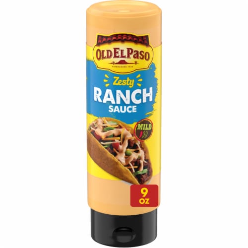 Old El Paso™ Zesty Ranch Sauce Taco Sauce Perspective: front